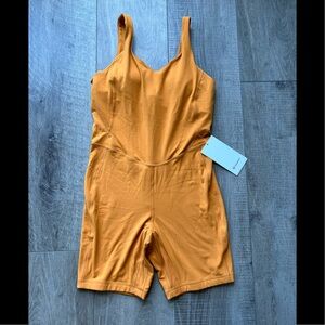 Lululemon Align Onesie 8" in Autumn Orange Size 12